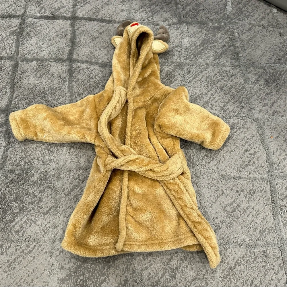 Hudson Baby Reindeer Robe 0-9 Months